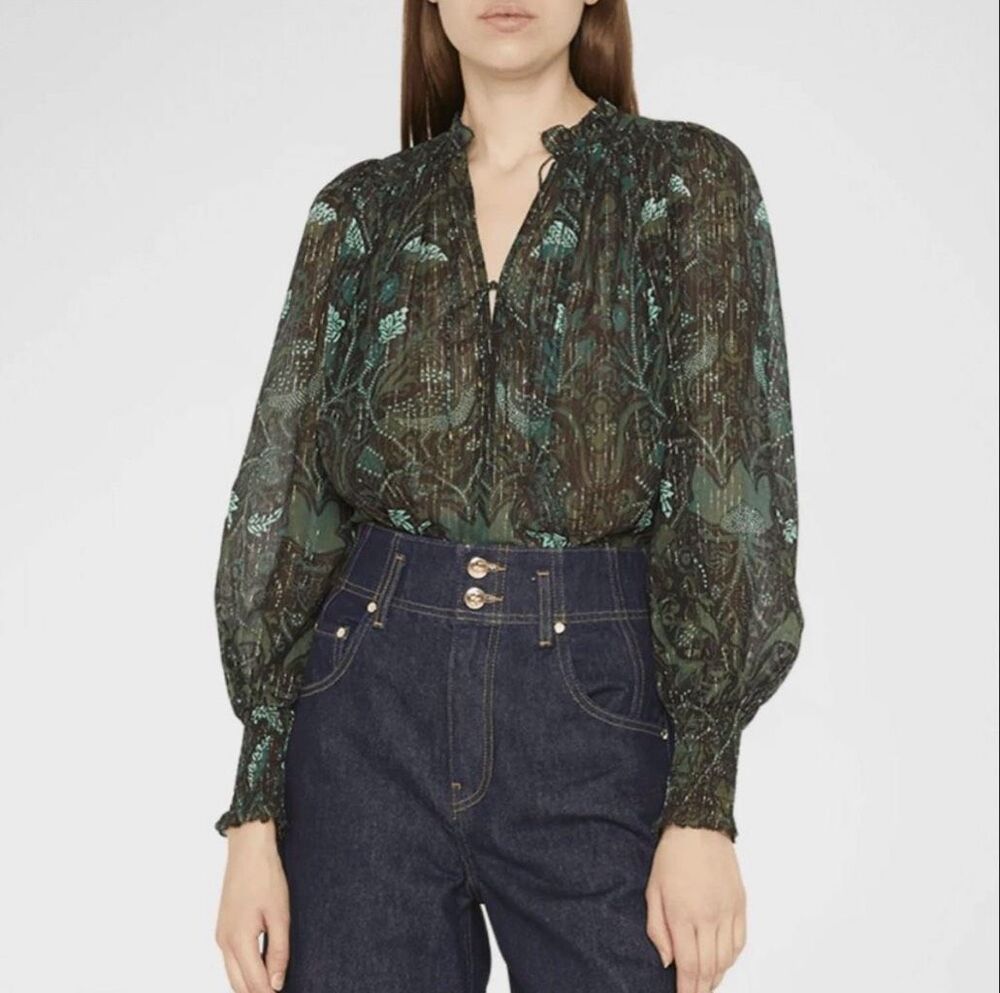 Ulla Johnson Ida Blouse women’s Size 2 (Small)